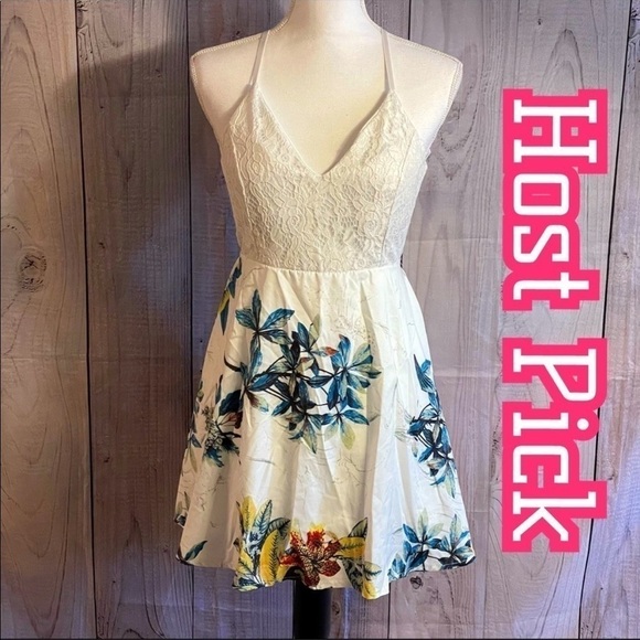 ✅3x Host Pick✅ Unbranded Criss Cross Backless Dress, Medium - Picture 1 of 8